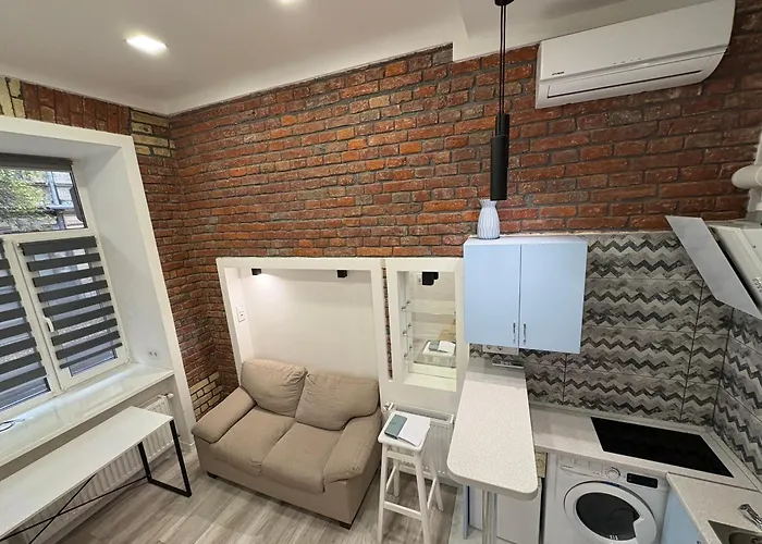 стильна смарт в центрі львова Apartamento Leópolis